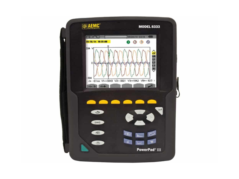 Analizador de calidad de energía_AEMC_PowerPad 8335-8336-8435