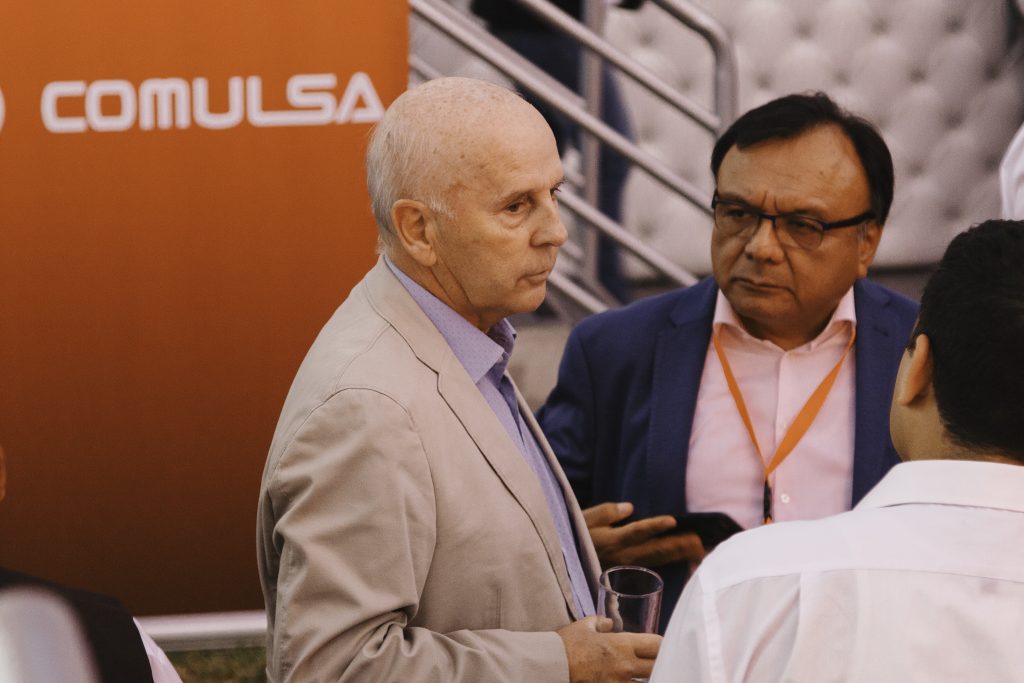 Alberto Court, Gerente General Grupo Comulsa en inaguración oficinas Comulsa Perú