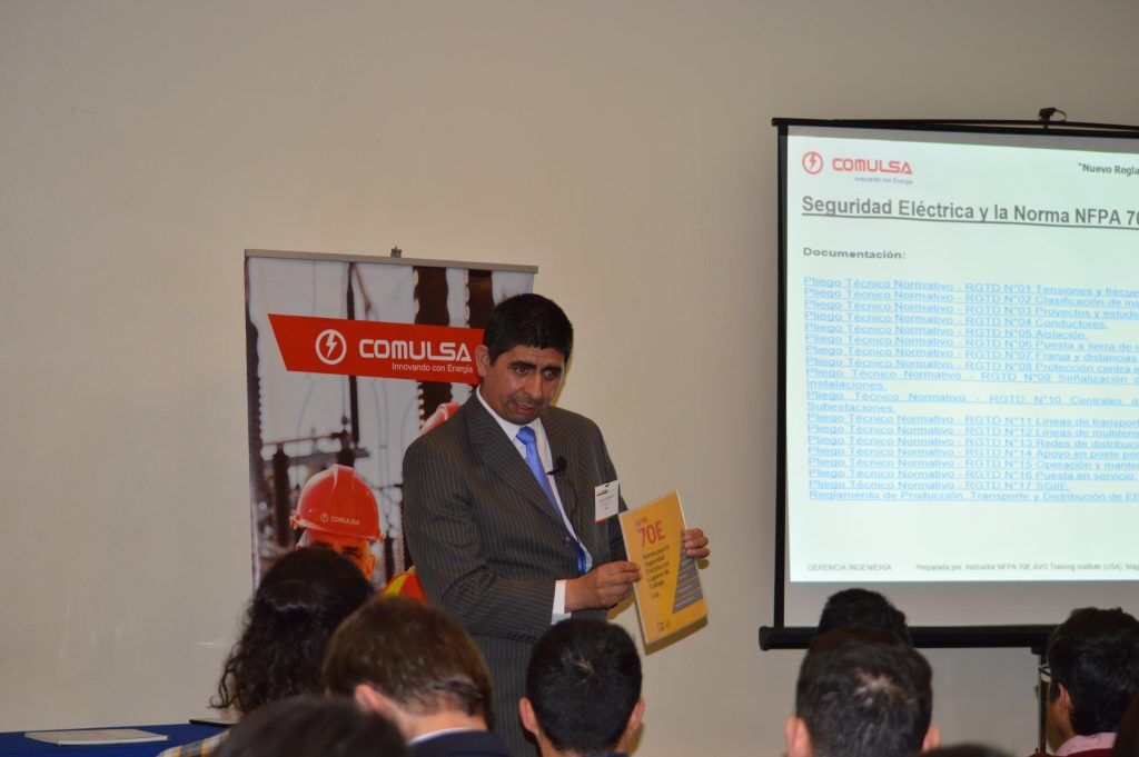 Charla Técnica de Seguridad Eléctrica Expoenergía 2019
